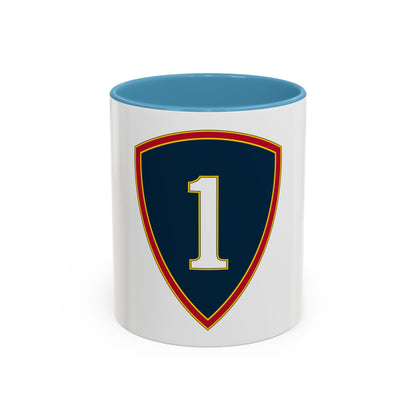 1 Personnel Command 3 (U.S. Army) Accent Coffee Mug