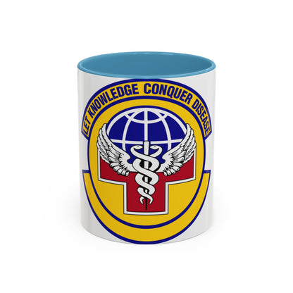 87 Healthcare Operations Squadron AMC (U.S. Air Force) Accent Coffee Mug