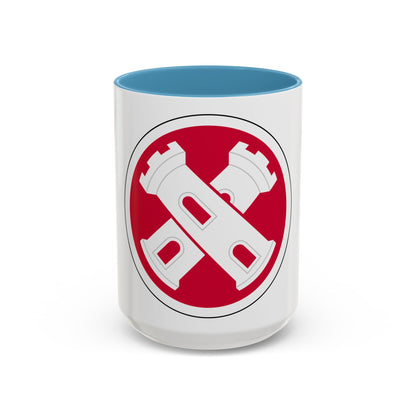 16th Engineer Brigade SSI (U.S. Army) Accent Coffee Mug
