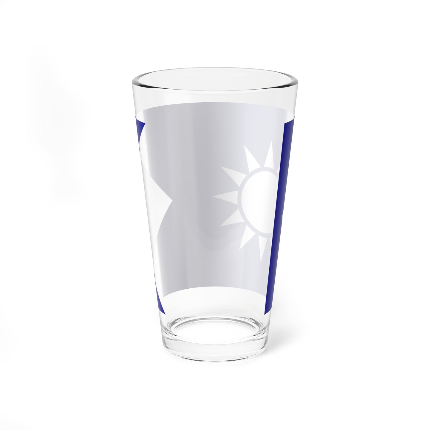 ROCN Commodores Flag 1912 (China) Pint Glass 16oz