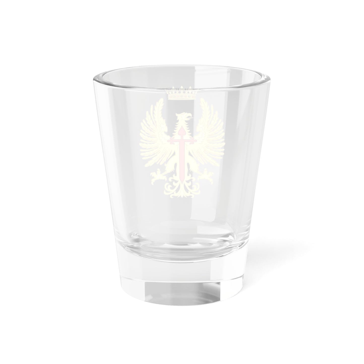 Former Emblem of the Spanish Army 1943-1975 (Spain) (Coat of Arms) Shot Glass 1.5oz