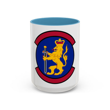 100 Security Forces Squadron USAFE (U.S. Air Force) Accent Coffee Mug