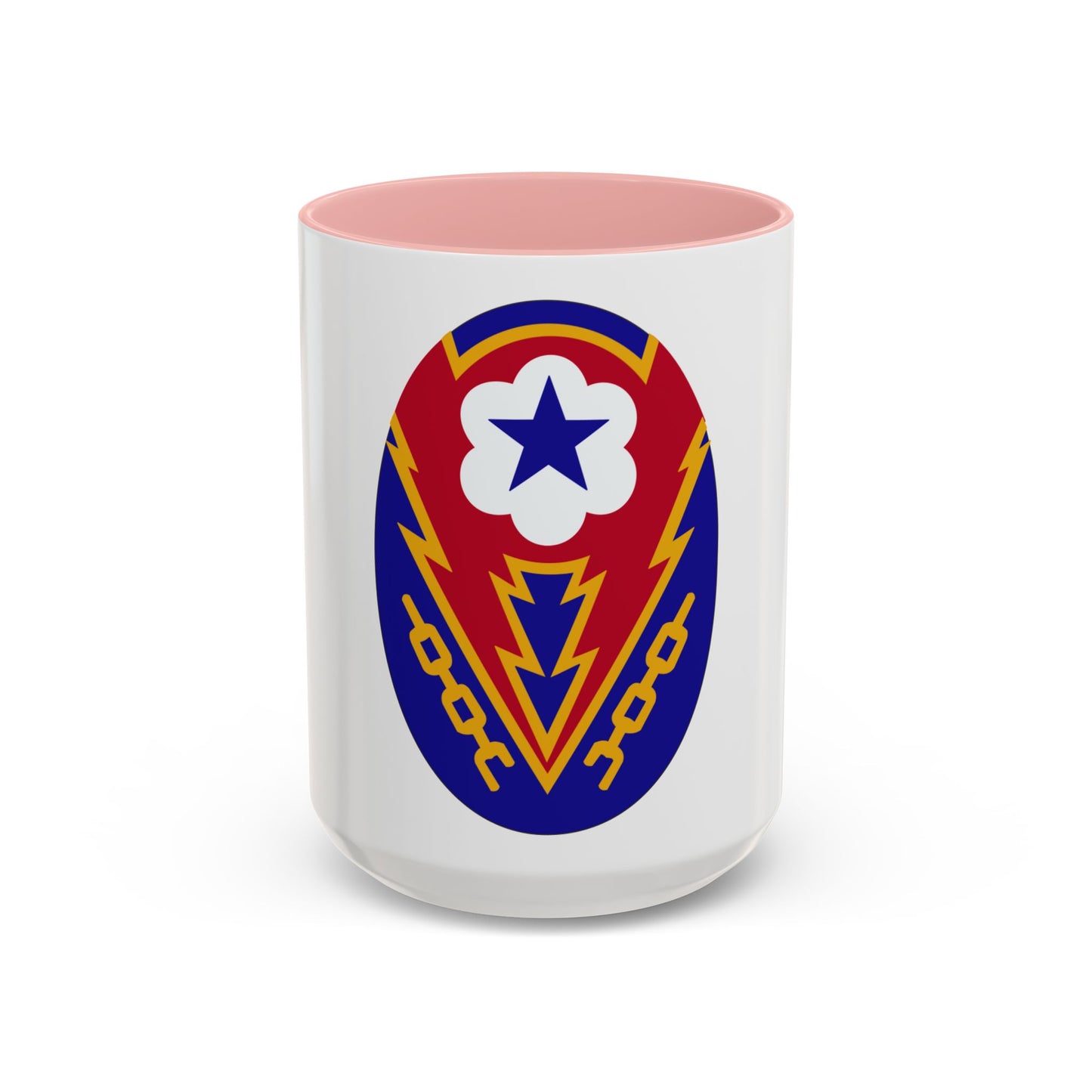 Communications Zone Personnel Europe (U.S. Army) Accent Coffee Mug