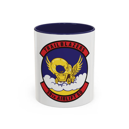 39th Airlift Squadron (U.S. Air Force) Accent Coffee Mug