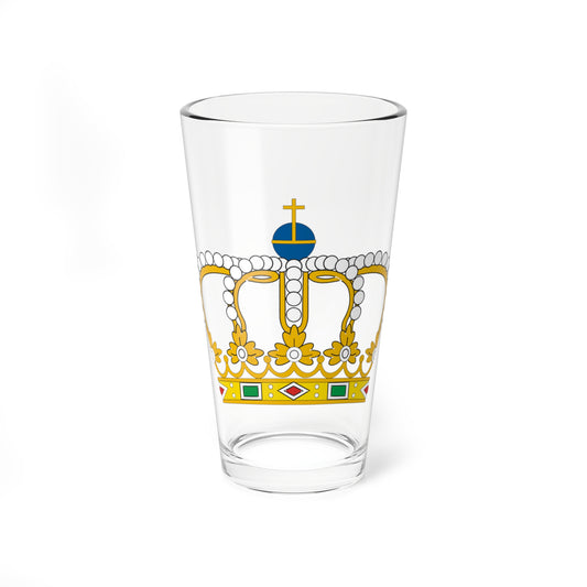 Coroa Real Fechada - cinco arcos - Portugal (Portugal) (Coat of Arms) Pint Glass 16oz