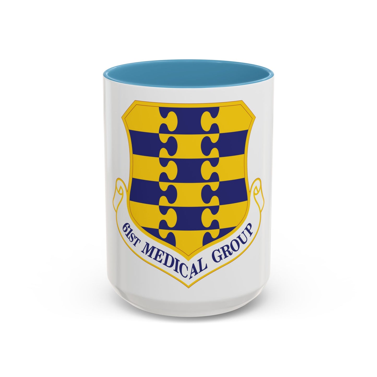 61st Medical Group (U.S. Air Force) Accent Coffee Mug