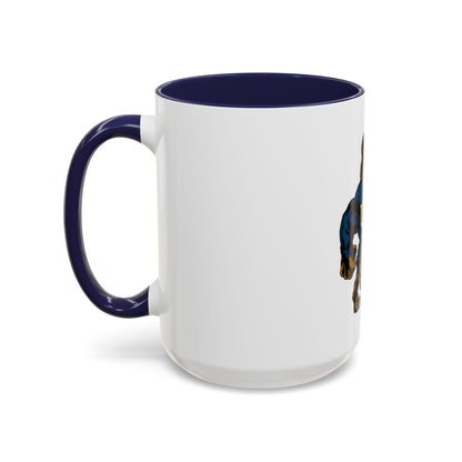 USCG Bear (U.S. Coast Guard) Accent Coffee Mug
