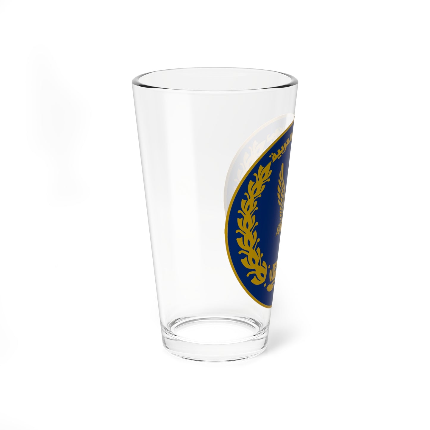 Egyptian Police Emblem (Egypt) (Coat of Arms) Pint Glass 16oz