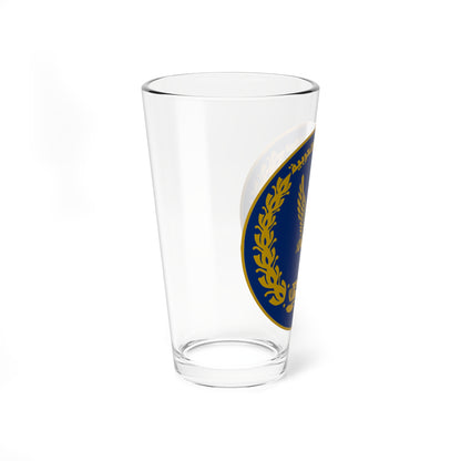Egyptian Police Emblem (Egypt) (Coat of Arms) Pint Glass 16oz