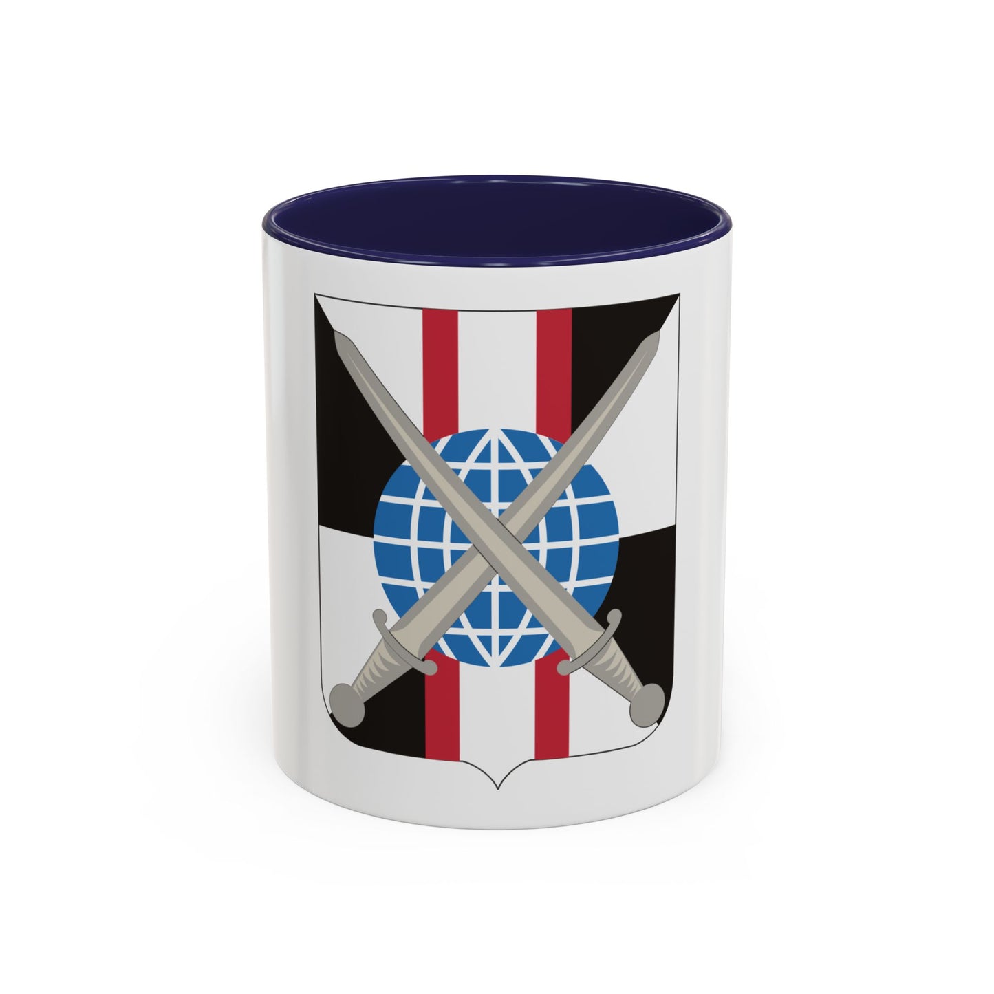 527 Military Intelligence Battalion 2 (U.S. Army) Accent Coffee Mug