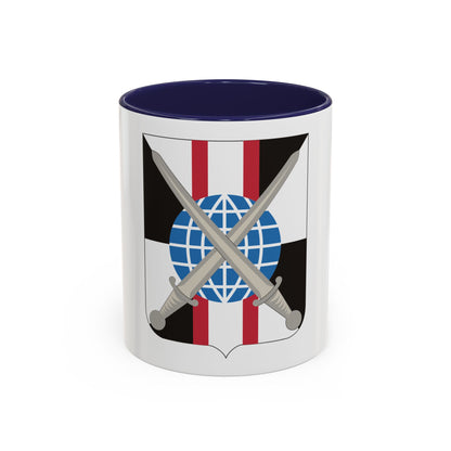 527 Military Intelligence Battalion 2 (U.S. Army) Accent Coffee Mug