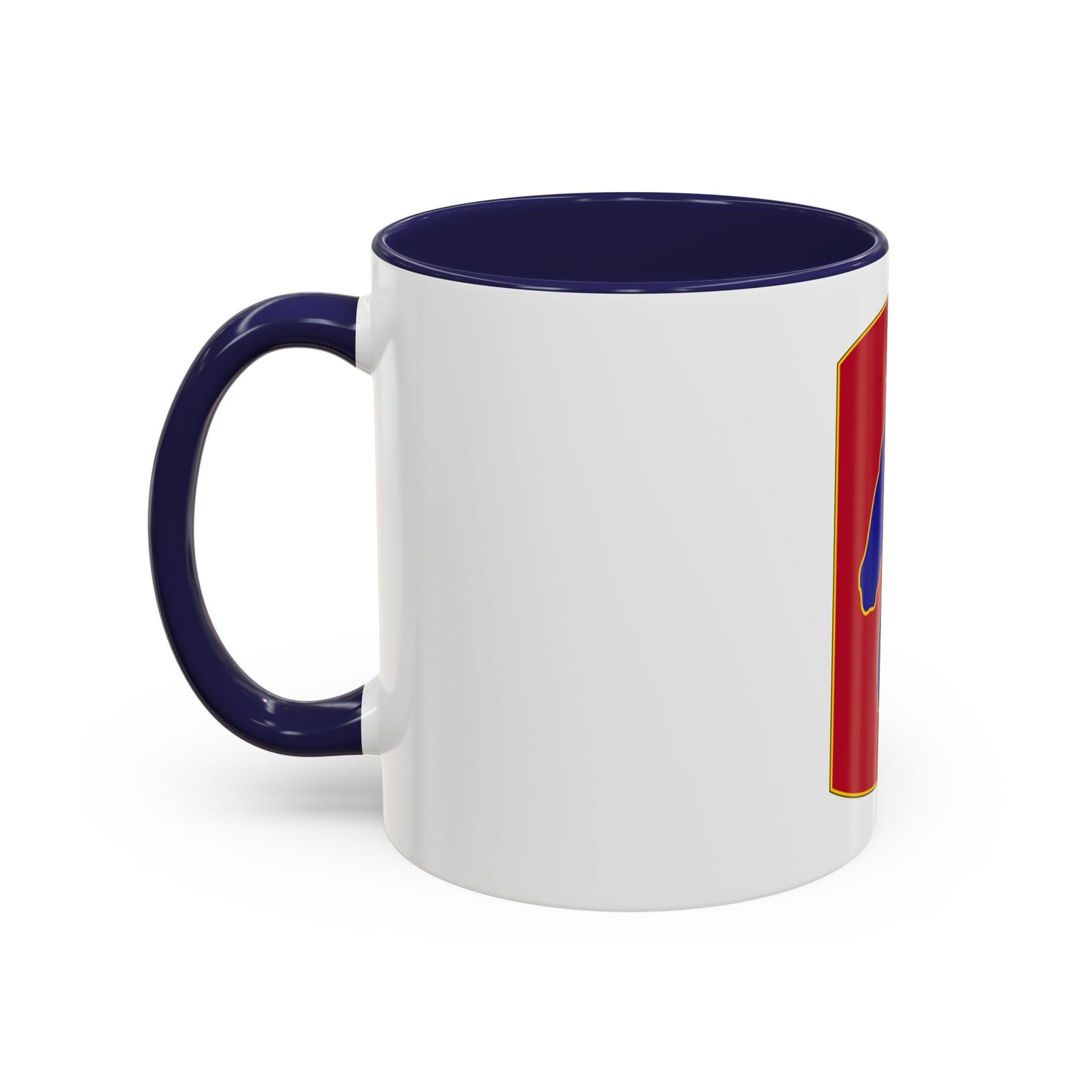 138 Field Artillery Brigade 3 (U.S. Army) Accent Coffee Mug