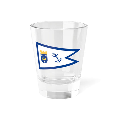 Burgee of Sigtuna Batklubb (Sweden) Shot Glass 1.5oz