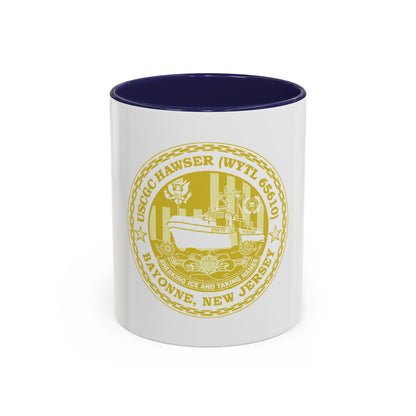 USCG Hawser WYTL 65610 Sim Gold (U.S. Coast Guard) Accent Coffee Mug