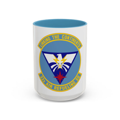 32 Air Refueling Squadron AMC (U.S. Air Force) Accent Coffee Mug