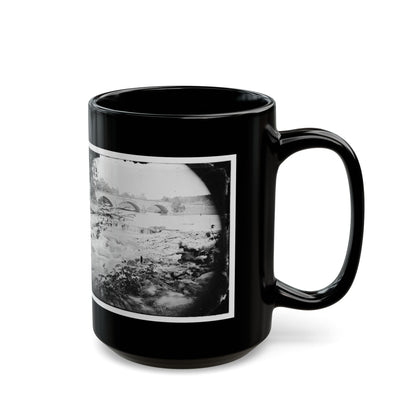 Antietam, Maryland. View Of Antietam Bridge (U.S. Civil War) Black Coffee Mug