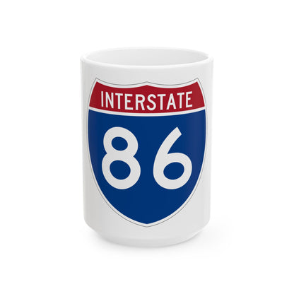 Interstate 86 Pennsylvania New York (U.S. Highways) White Coffee Mug