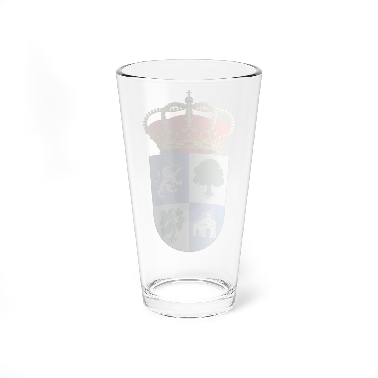 Escudo de Algatocín Málaga (Spain) (Coat of Arms) Pint Glass 16oz