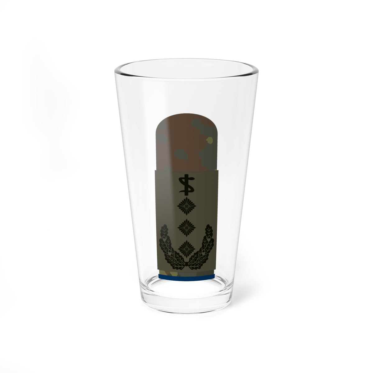 HA OS5 53c Oberstarzt San ZMx R (Germany) (Military Rank) Pint Glass 16oz