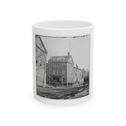 Alexandria, Virginia. The Marshall House, King & Pitt Streets (U.S. Civil War) White Coffee Mug