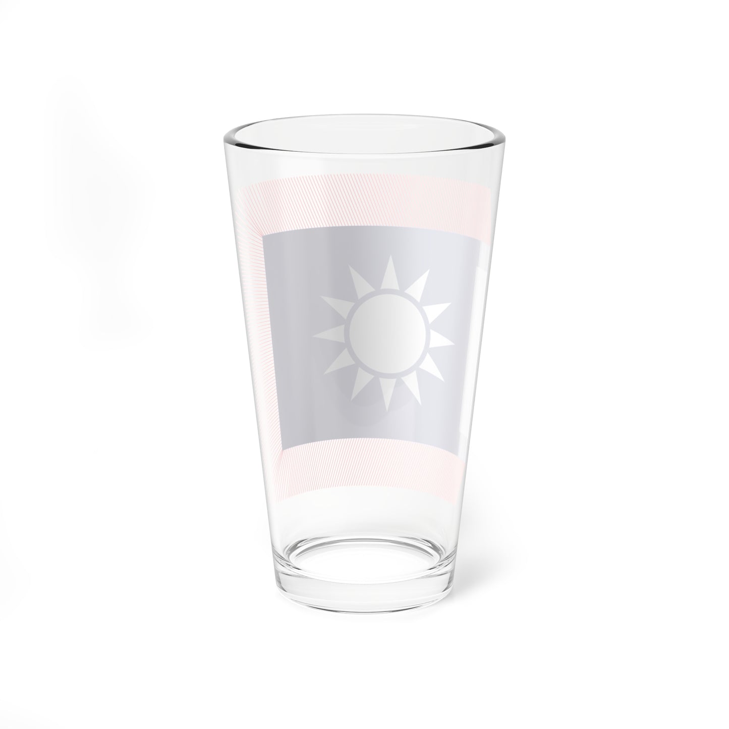 Chinese National Revolutionary Army Division Flag 1925 (China) Pint Glass 16oz