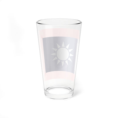 Chinese National Revolutionary Army Division Flag 1925 (China) Pint Glass 16oz