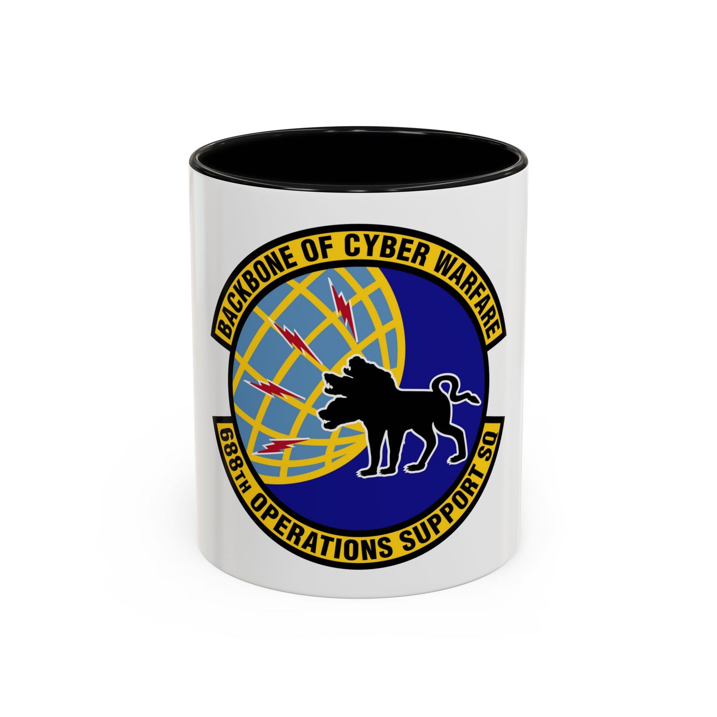 688 Operations Support Squadron ACC (U.S. Air Force) Accent Coffee Mug