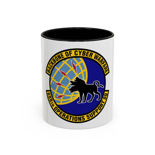 688 Operations Support Squadron ACC (U.S. Air Force) Accent Coffee Mug