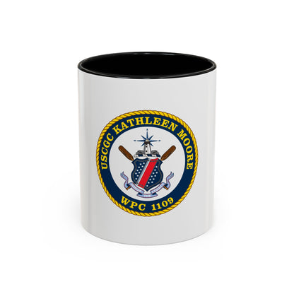 USCGC Kathleen Moore (U.S. Coast Guard) Accent Coffee Mug