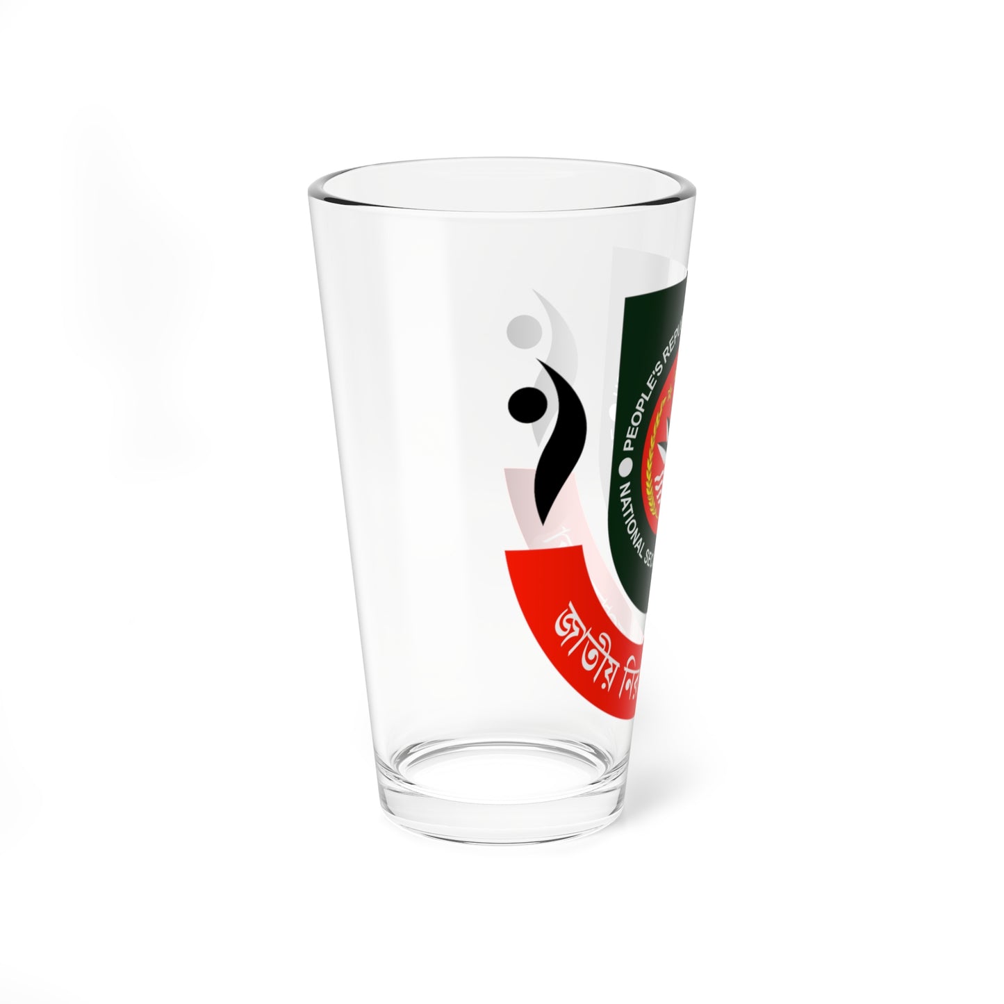 Seal of the National Security Intelligence NSI (Bangladesh) (Coat of Arms) Pint Glass 16oz