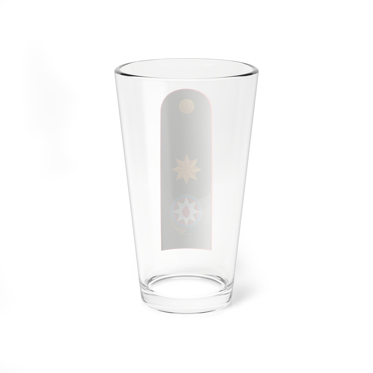 Ordu generalı Azerbaijani Armed Forces (Azerbaijan) (Military Rank) Pint Glass 16oz