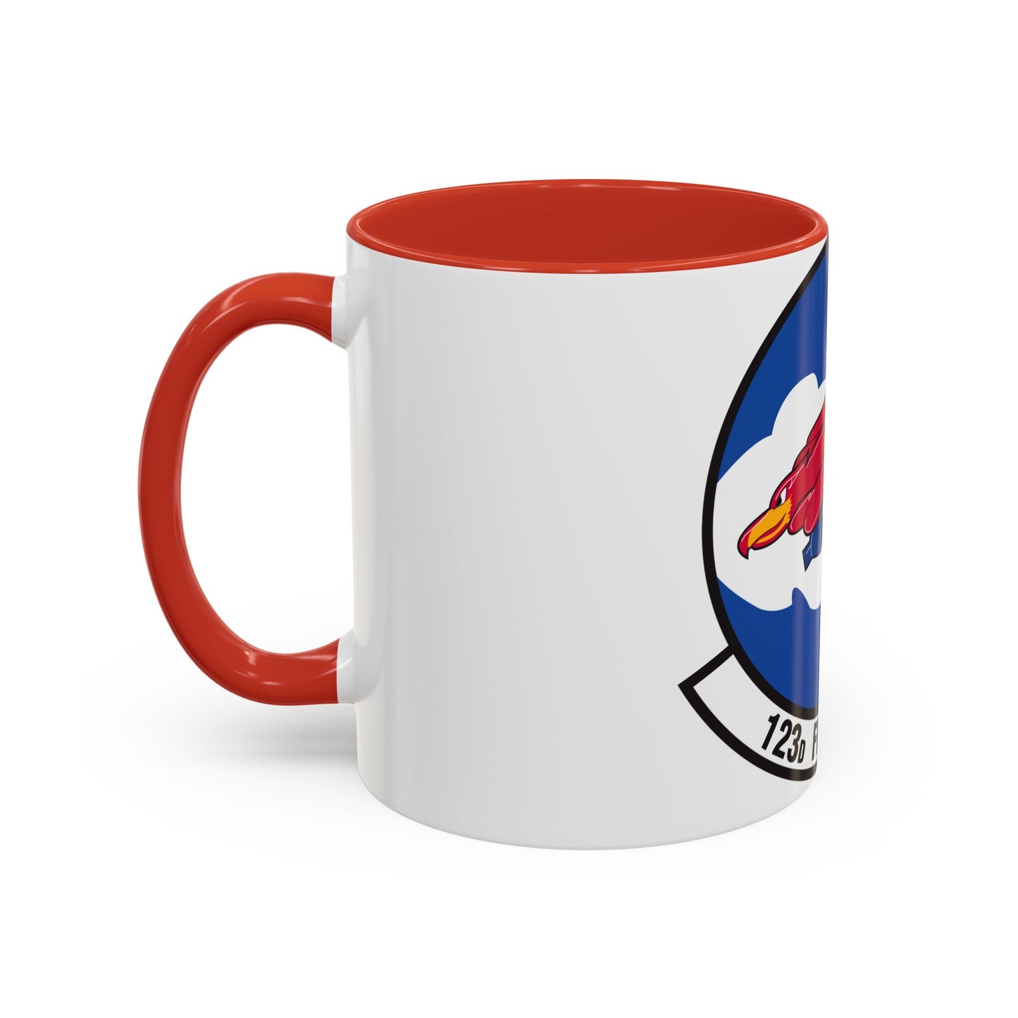 123 Fighter Squadron (U.S. Air Force) Accent Coffee Mug