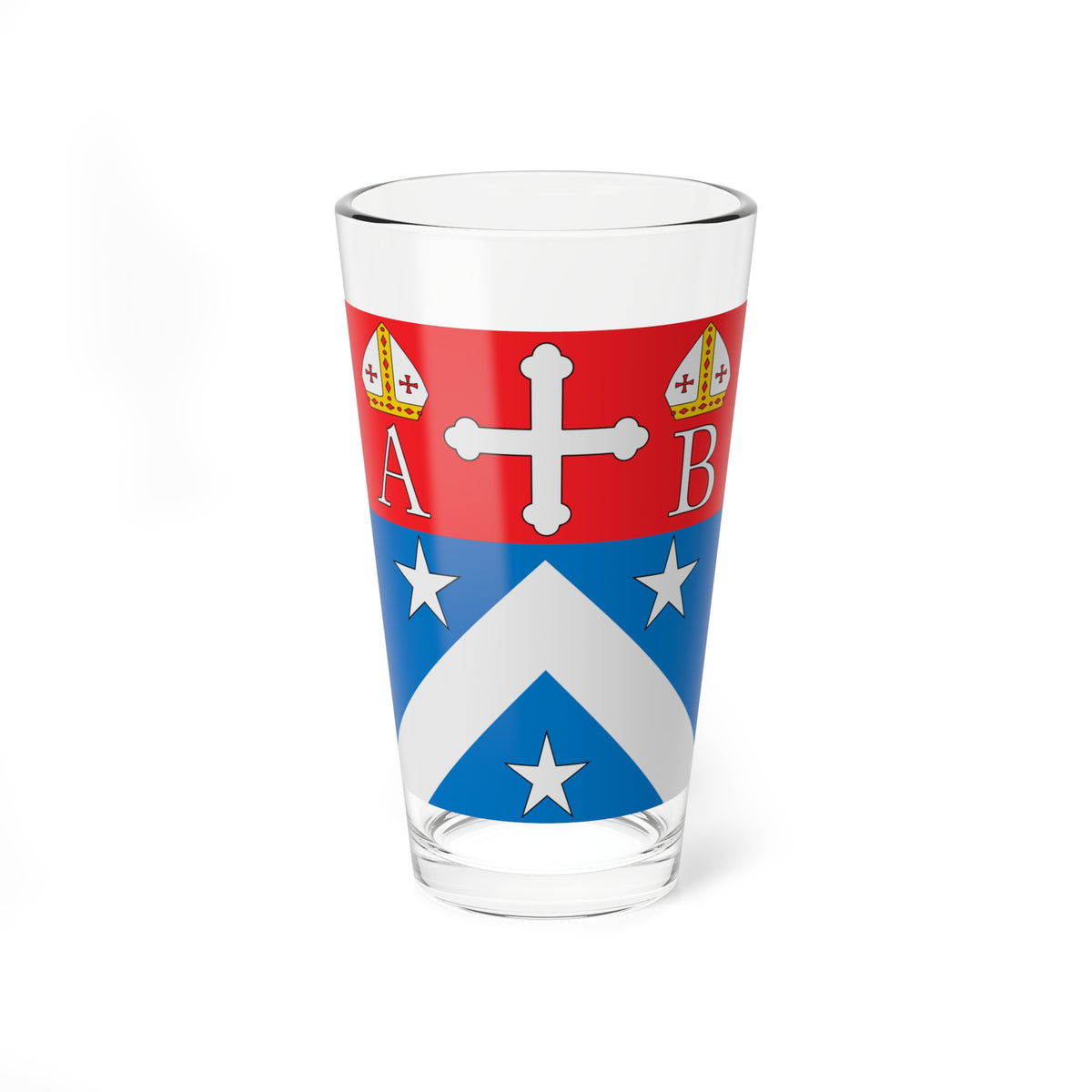 Drapeau Etienne Bagnoud (Switzerland) Pint Glass 16oz