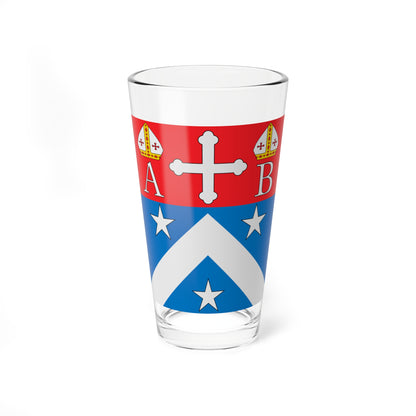 Drapeau Etienne Bagnoud (Switzerland) Pint Glass 16oz