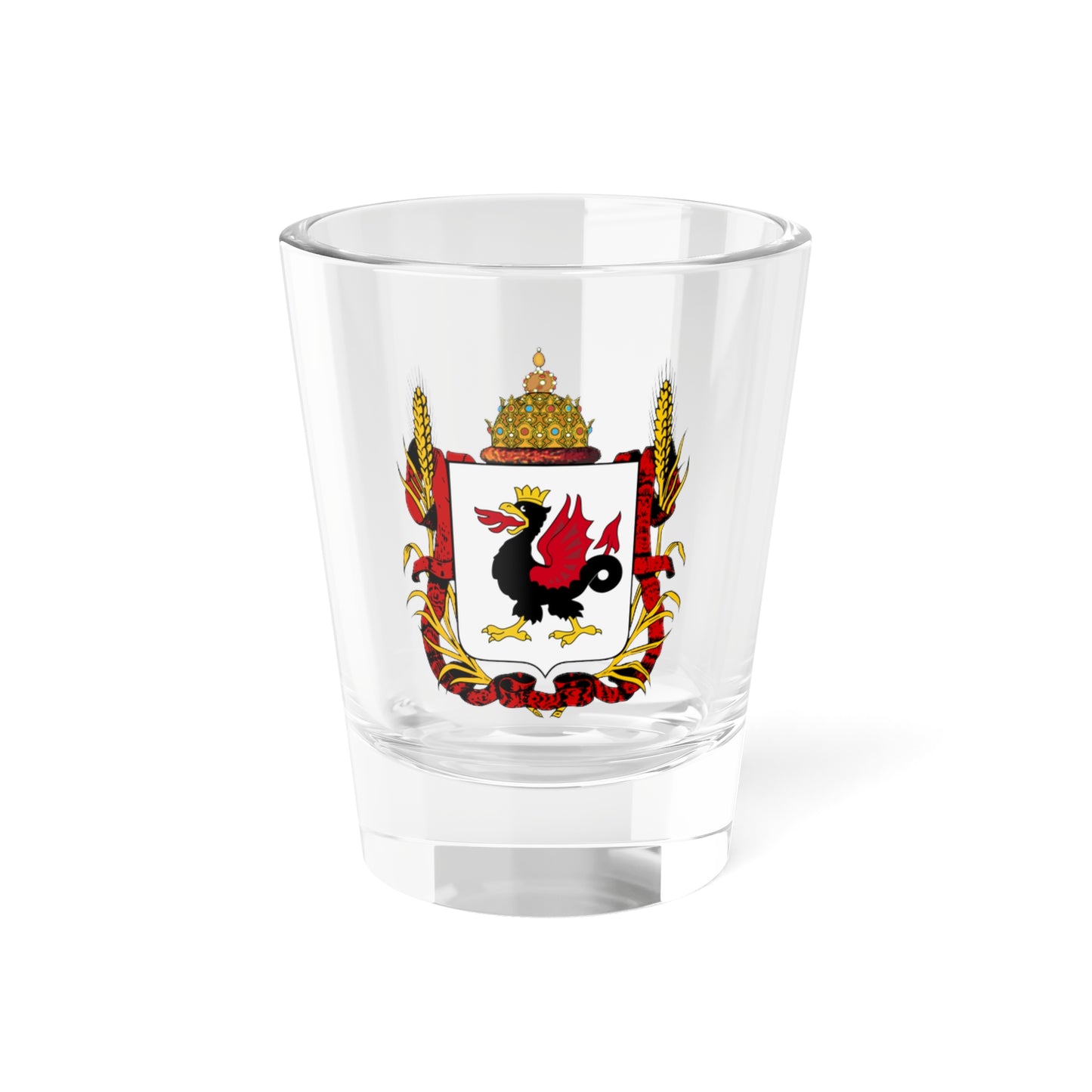 Coat of arms of Kazan 1859 (Russia) (Coat of Arms) Shot Glass 1.5oz
