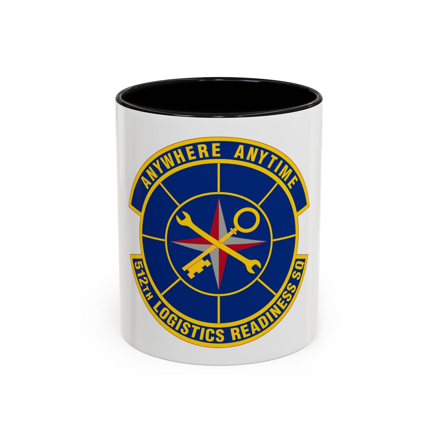 512 Logistics Readiness Squadron AFRC (U.S. Air Force) Accent Coffee Mug