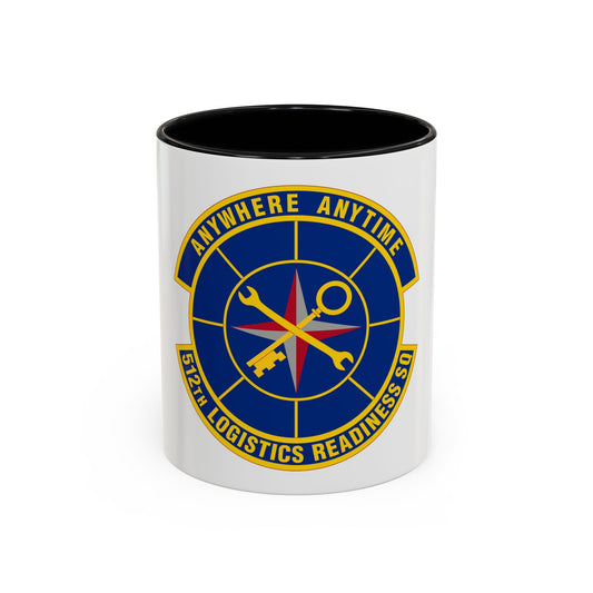 512 Logistics Readiness Squadron AFRC (U.S. Air Force) Accent Coffee Mug