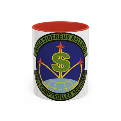 460th Comptroller Squadron (U.S. Air Force) Accent Coffee Mug