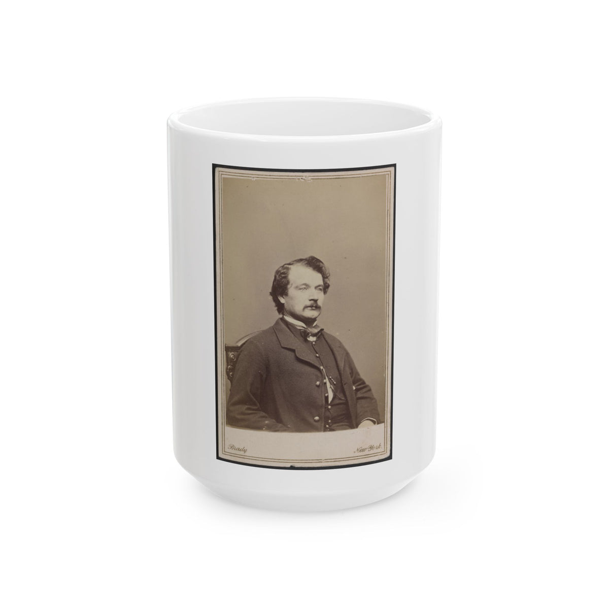 Unidentified Man 003 (U.S. Civil War) White Coffee Mug
