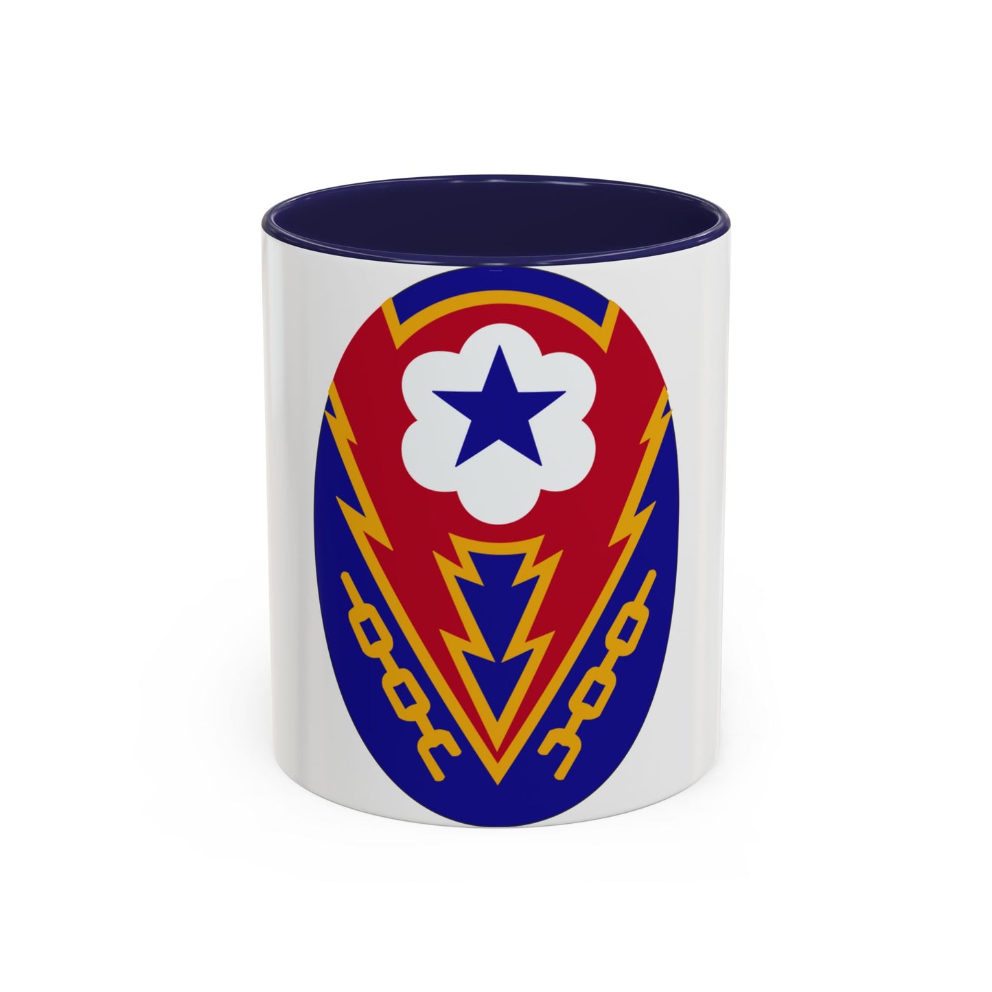 Communications Zone Personnel Europe (U.S. Army) Accent Coffee Mug