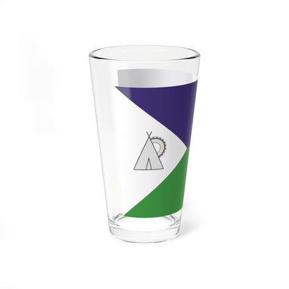 Flag of Russkinskaya (Russia) Pint Glass 16oz