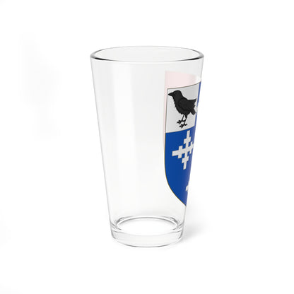 Shield of Christ Church University Canterbury (United Kingdom) (Coat of Arms) Pint Glass 16oz