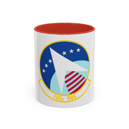 193 Special Operations Squadron (U.S. Air Force) Accent Coffee Mug