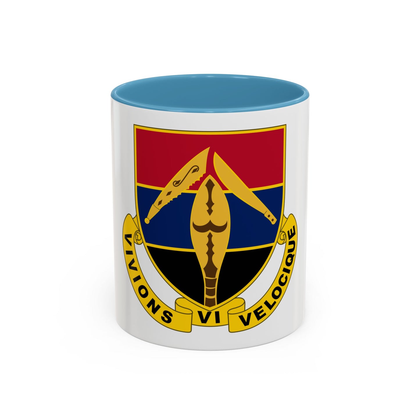 351 Armored Field Artillery Battalion (U.S. Army) Accent Coffee Mug