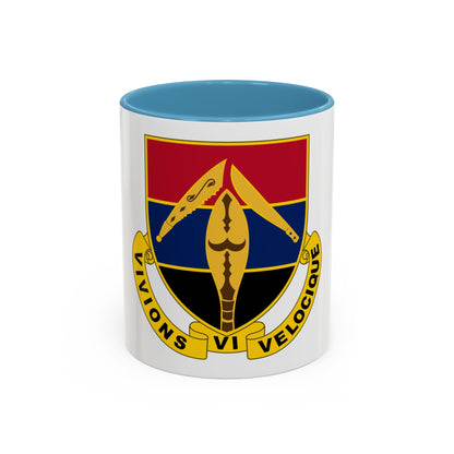 351 Armored Field Artillery Battalion (U.S. Army) Accent Coffee Mug