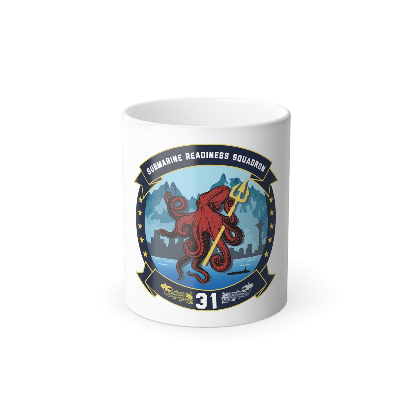 Submarine Readiness Squadron 31 (U.S. Navy) Color Changing Mug 11oz