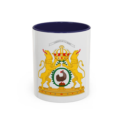 Coat of arms of the First Empire of Haiti - Accent Coffee Mug