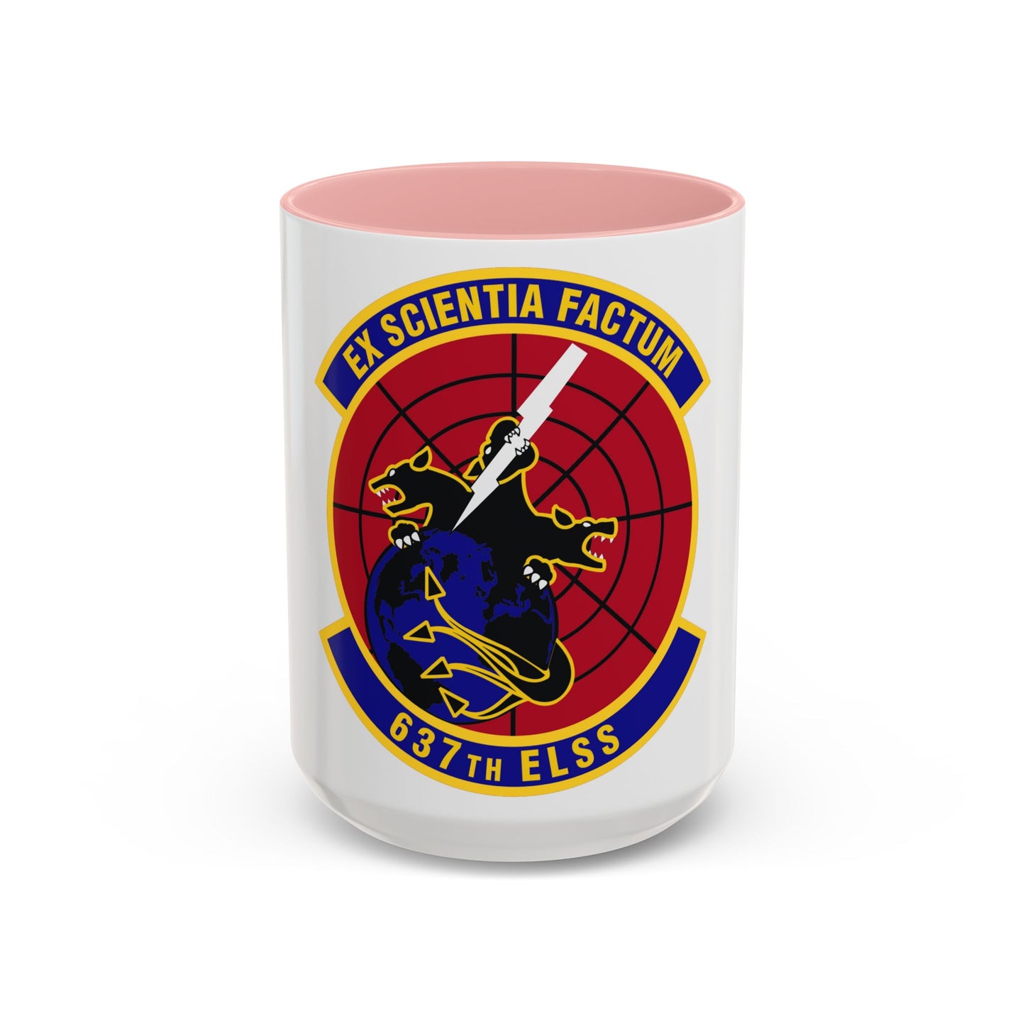 637th Electronic Systems Squadron (U.S. Air Force) Accent Coffee Mug