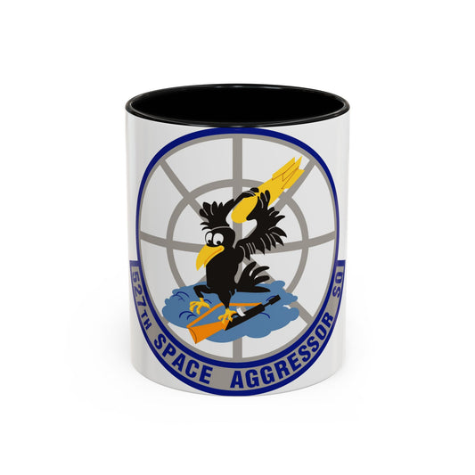 527th Space Aggressor Squadron (U.S. Air Force) Accent Coffee Mug