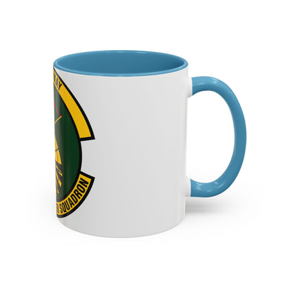 633d Comptroller Squadron (U.S. Air Force) Accent Coffee Mug